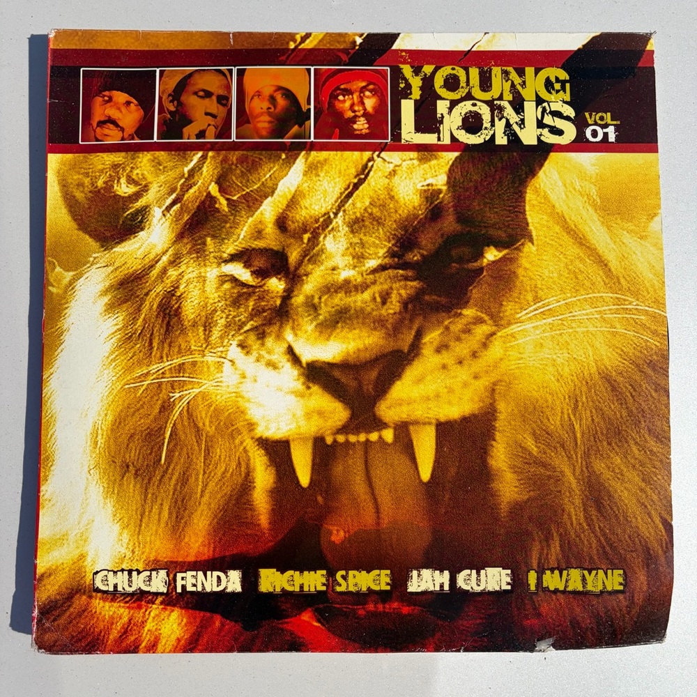 Young Lions Vol. 01 dancehall reggae vinyl record shabba ranks Sean Paul Marley